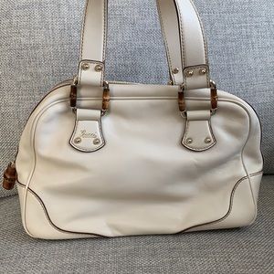 Vintage Gucci shoulder bag, with classic bamboo